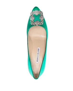 Manolo Blahnik Hangisi エンブリッシュド パンプス - サムネイル4