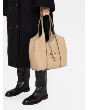 Tod's T-plaque レザートートバッグ - サムネイル3