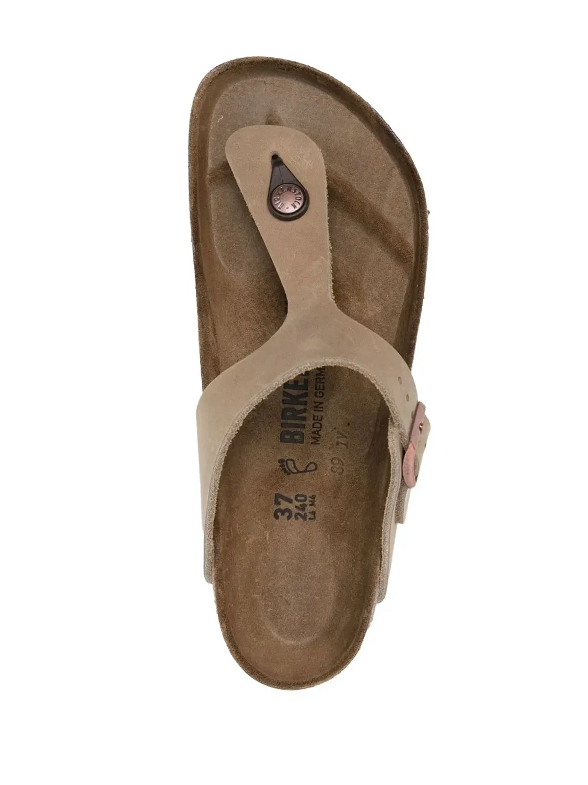 Birkenstock Gizeh バックル付き 25mm サンダル - 画像4