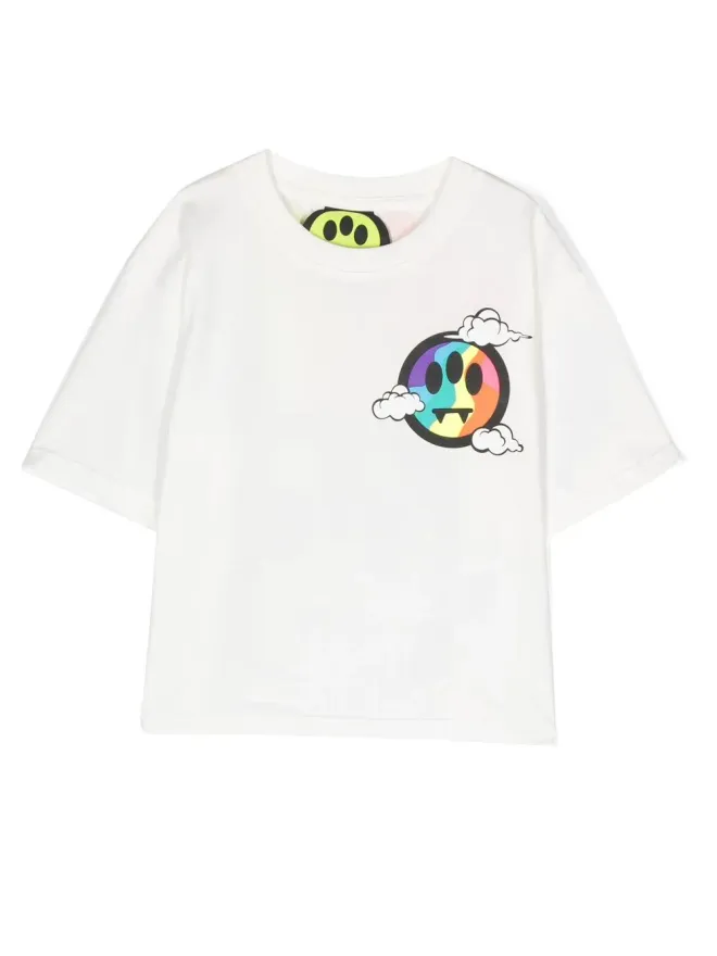 Barrow kids Barrow kids ロゴプリントTシャツの商品画像