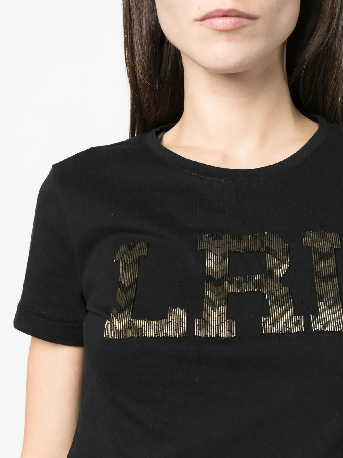 Lauren Ralph Lauren ヘイリービーデッドロゴTシャツ - 画像5