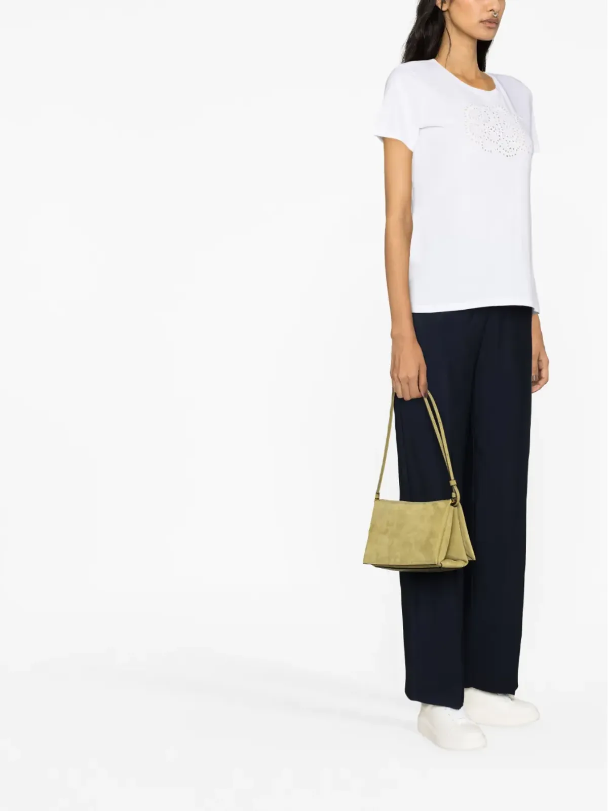Lauren Ralph Lauren Katlin刺繍入りTシャツ - 画像4