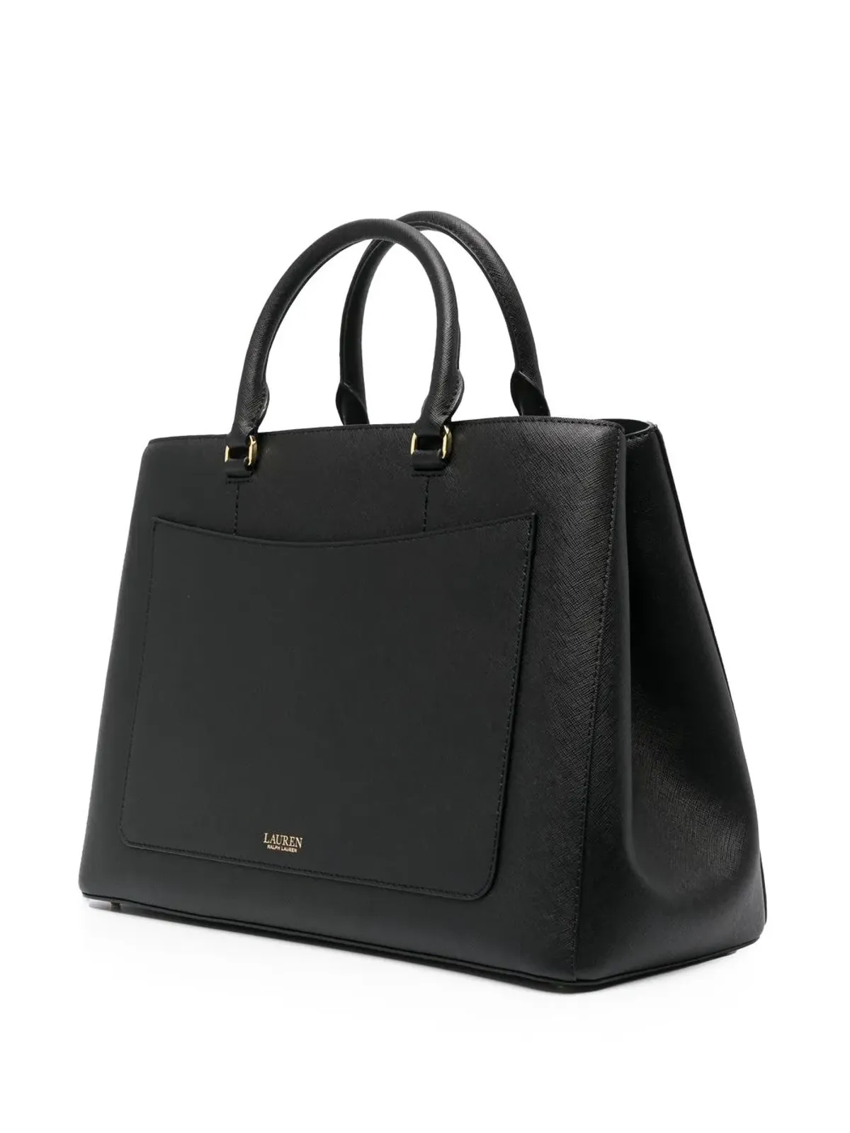Lauren Ralph Lauren ハンナ レザーサッチェルバッグ - 画像4