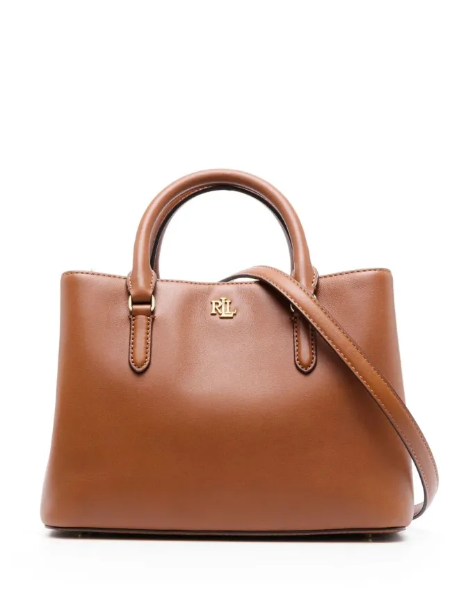 Lauren Ralph Lauren Lauren Ralph Lauren Marcy レザートートバッグの商品画像