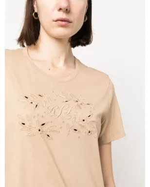 Lauren Ralph Lauren Katlin 刺繍ディテール Tシャツ - サムネイル5