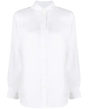 Lauren Ralph Lauren ボタンアップ ポプリンシャツ ホワイト - サムネイル1
