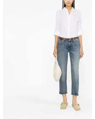 Lauren Ralph Lauren ボタンアップ ポプリンシャツ ホワイト - サムネイル2