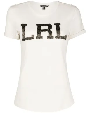 Lauren Ralph Lauren ヘイリー半袖Tシャツ - Neutrals - サムネイル1