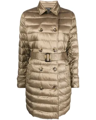 Lauren Ralph Lauren ベルト付きウエストのパディドコート - サムネイル1