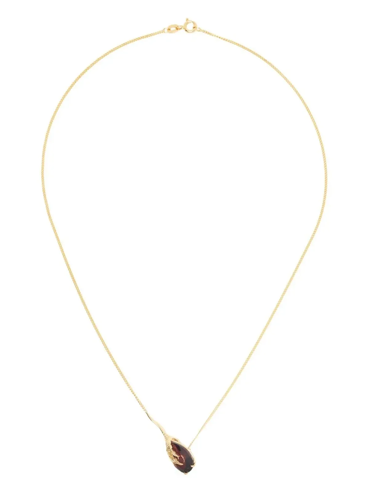Wouters & Hendrix Gold グリグリ ガーネット ネックレス - 画像3