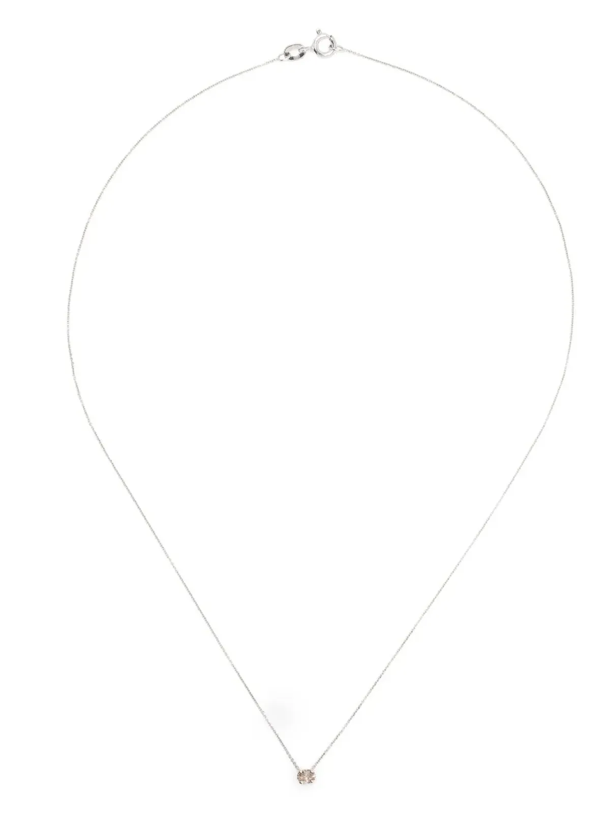 Wouters & Hendrix Gold 18ktホワイトゴールド ダイヤモンド ネックレス - シルバー - 画像3