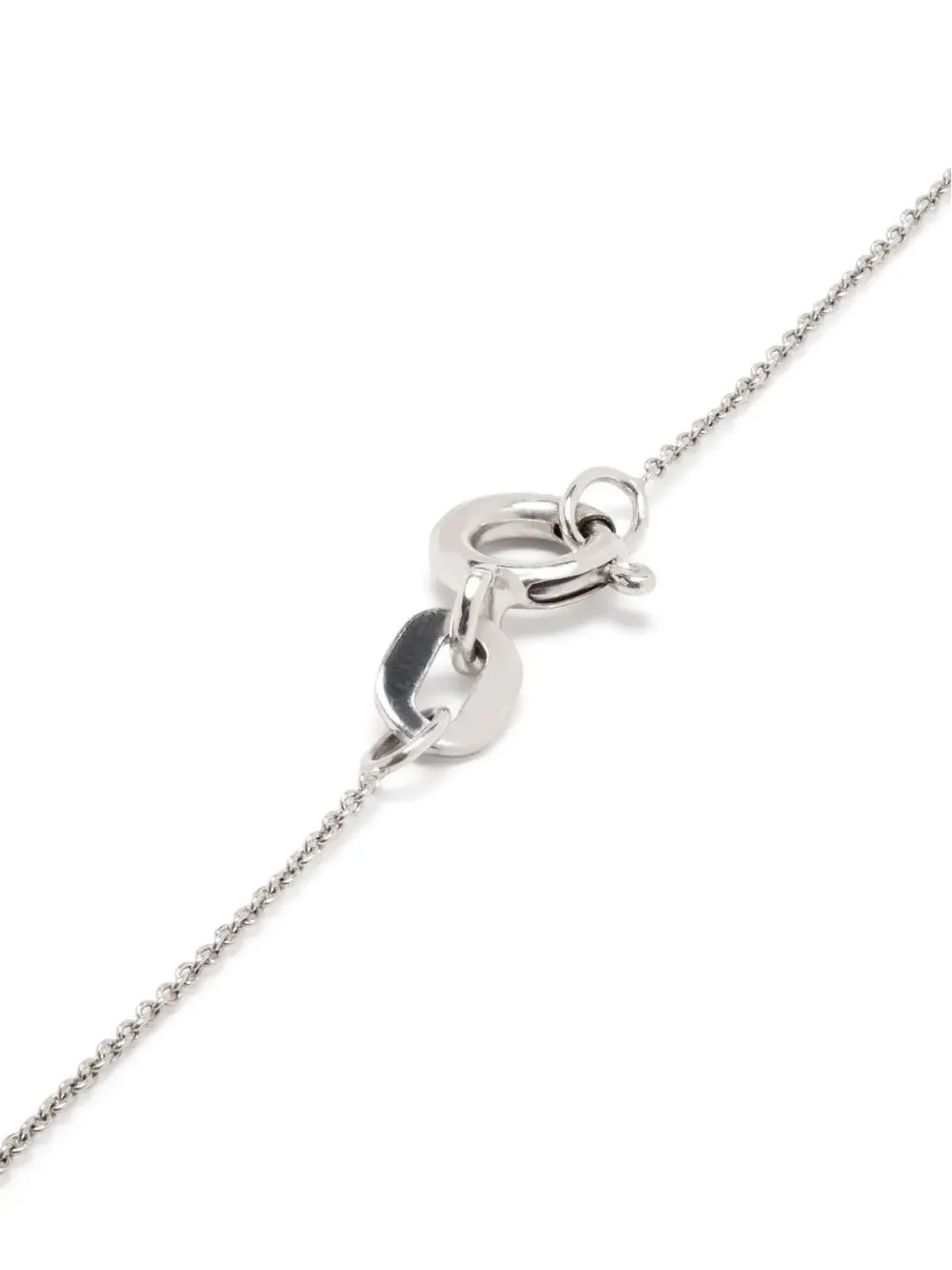 Wouters & Hendrix Gold 18ktホワイトゴールド ダイヤモンド ネックレス - シルバー - 画像4