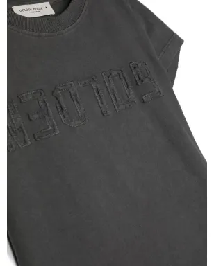 Golden Goose Kids ロゴ刺繍入りコットンTシャツ - サムネイル3