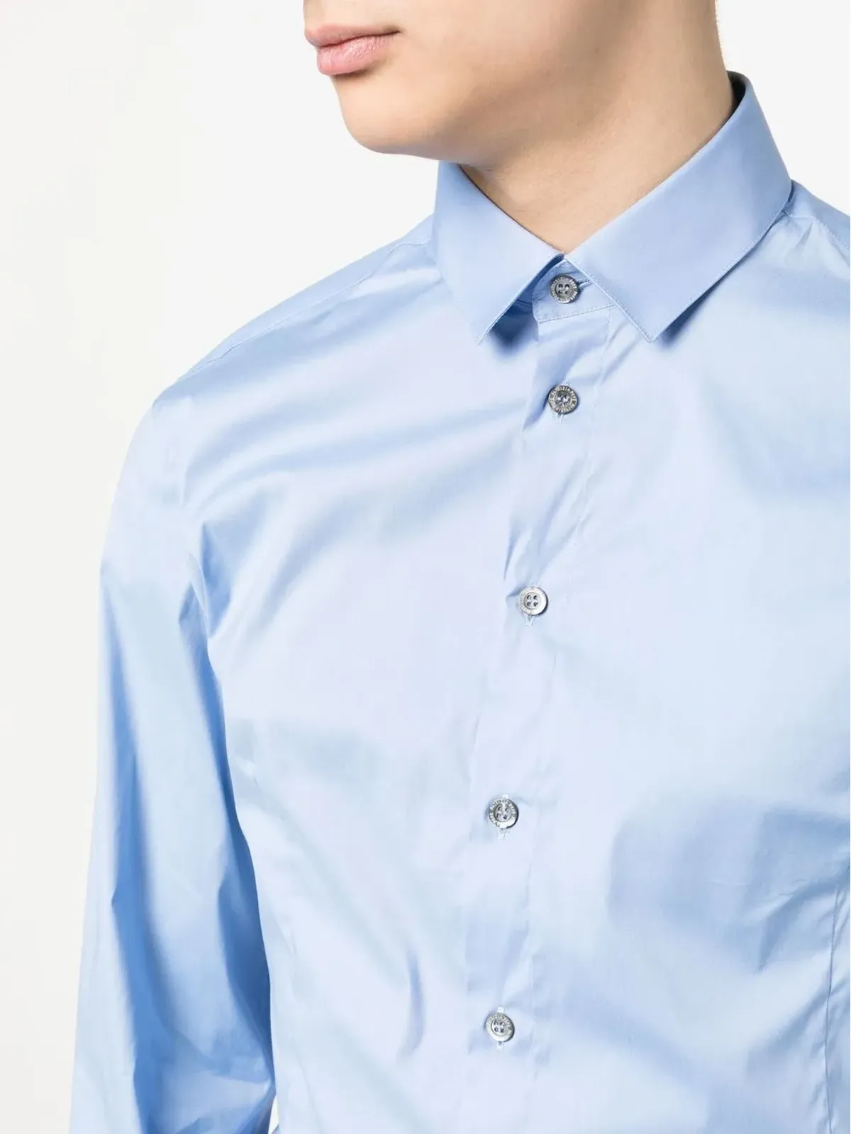 Patrizia Pepe slim-fit shirt - Blue - 画像5