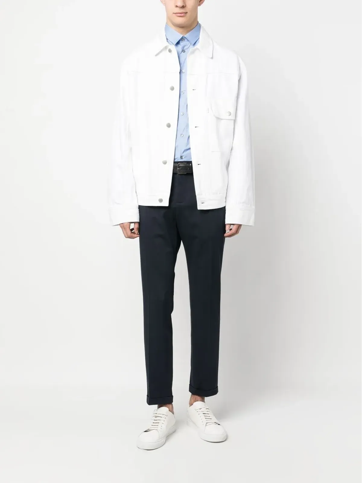 Patrizia Pepe slim-fit shirt - Blue - 画像2
