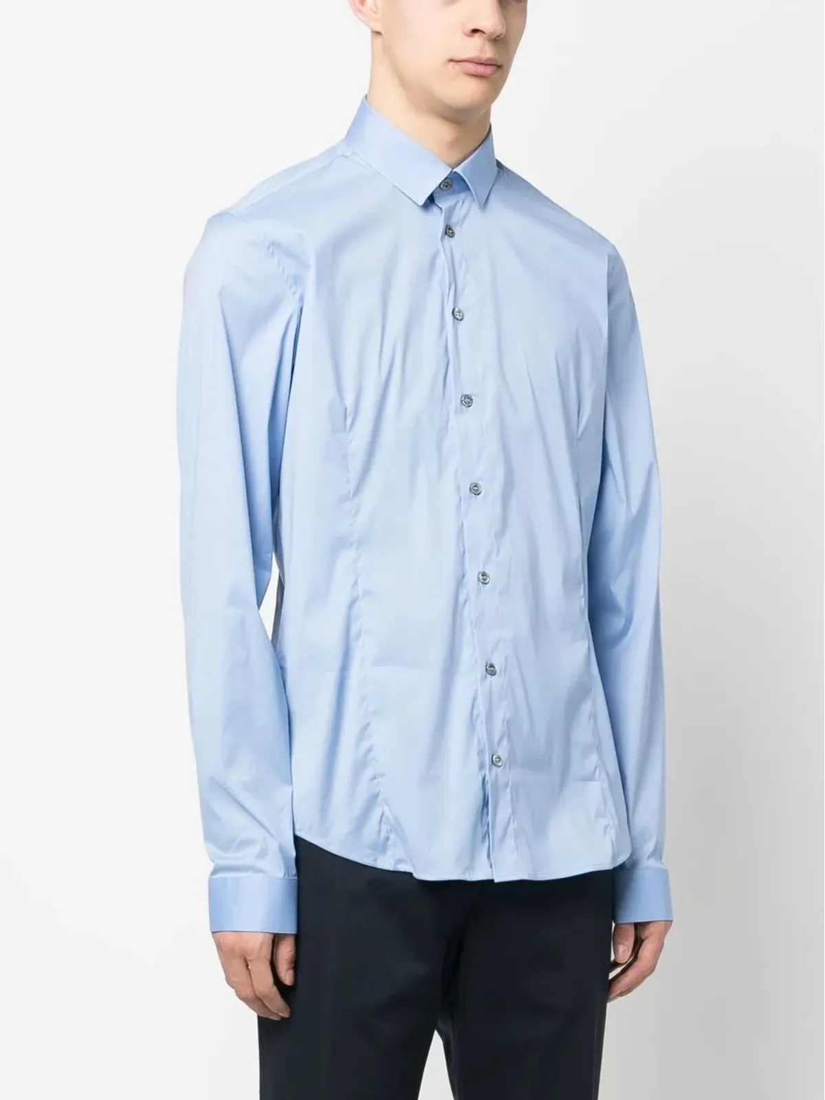 Patrizia Pepe slim-fit shirt - Blue - 画像3
