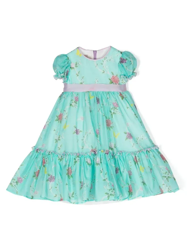 La Stupenderia La Stupenderia エレナ 花柄プリントドレスの商品画像