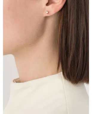 Wouters & Hendrix Gold 18kt ローズ＆イエローゴールド ダイヤモンドスタッドピアス - サムネイル2