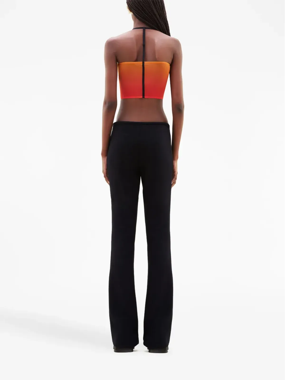 Courrèges ヘリテージ ローライズフレアパンツ - 画像4