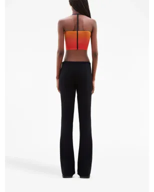 Courrèges ヘリテージ ローライズフレアパンツ - サムネイル4