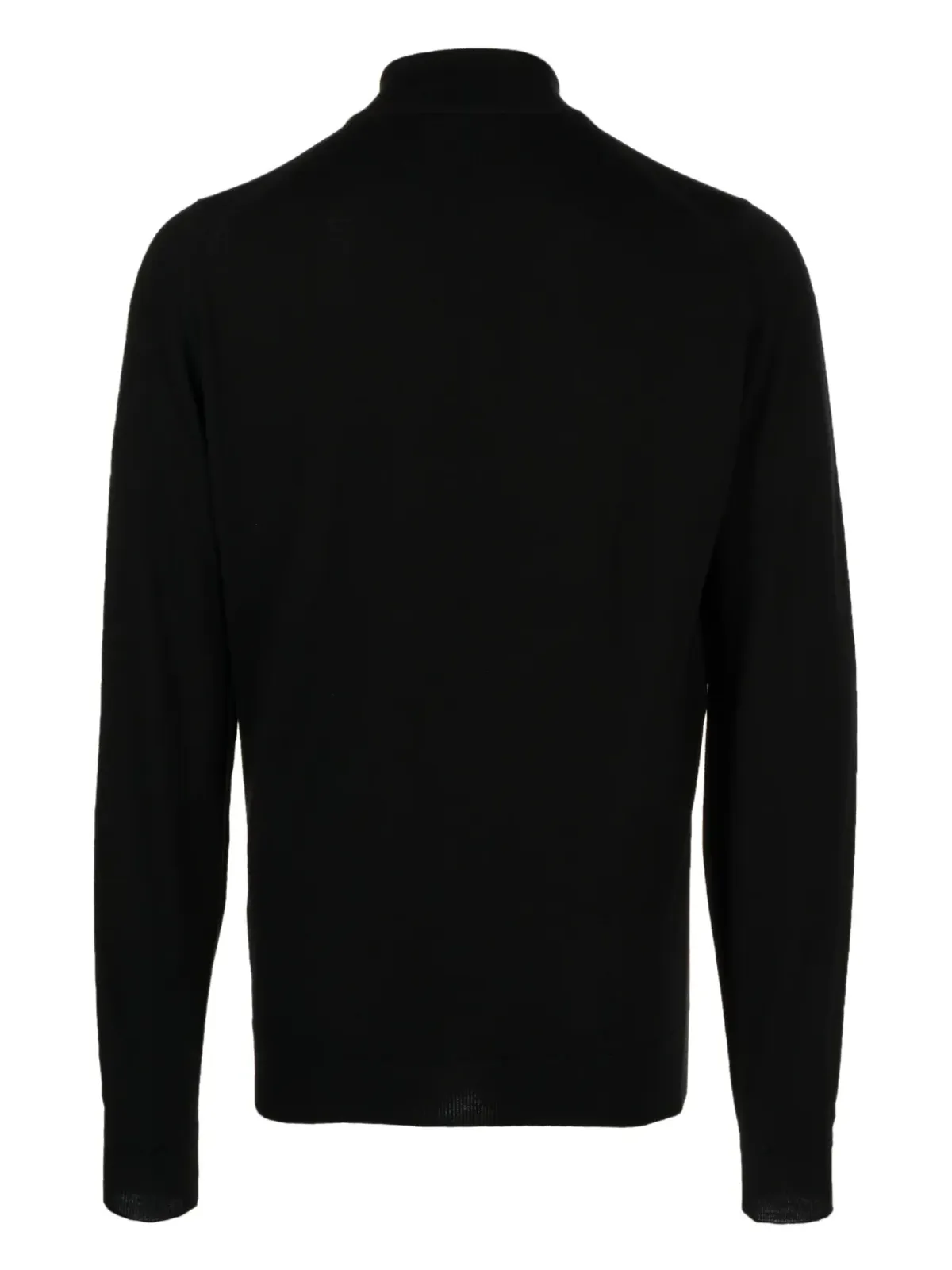 John Smedley ジップアップ ウール スウェットシャツ - 画像2