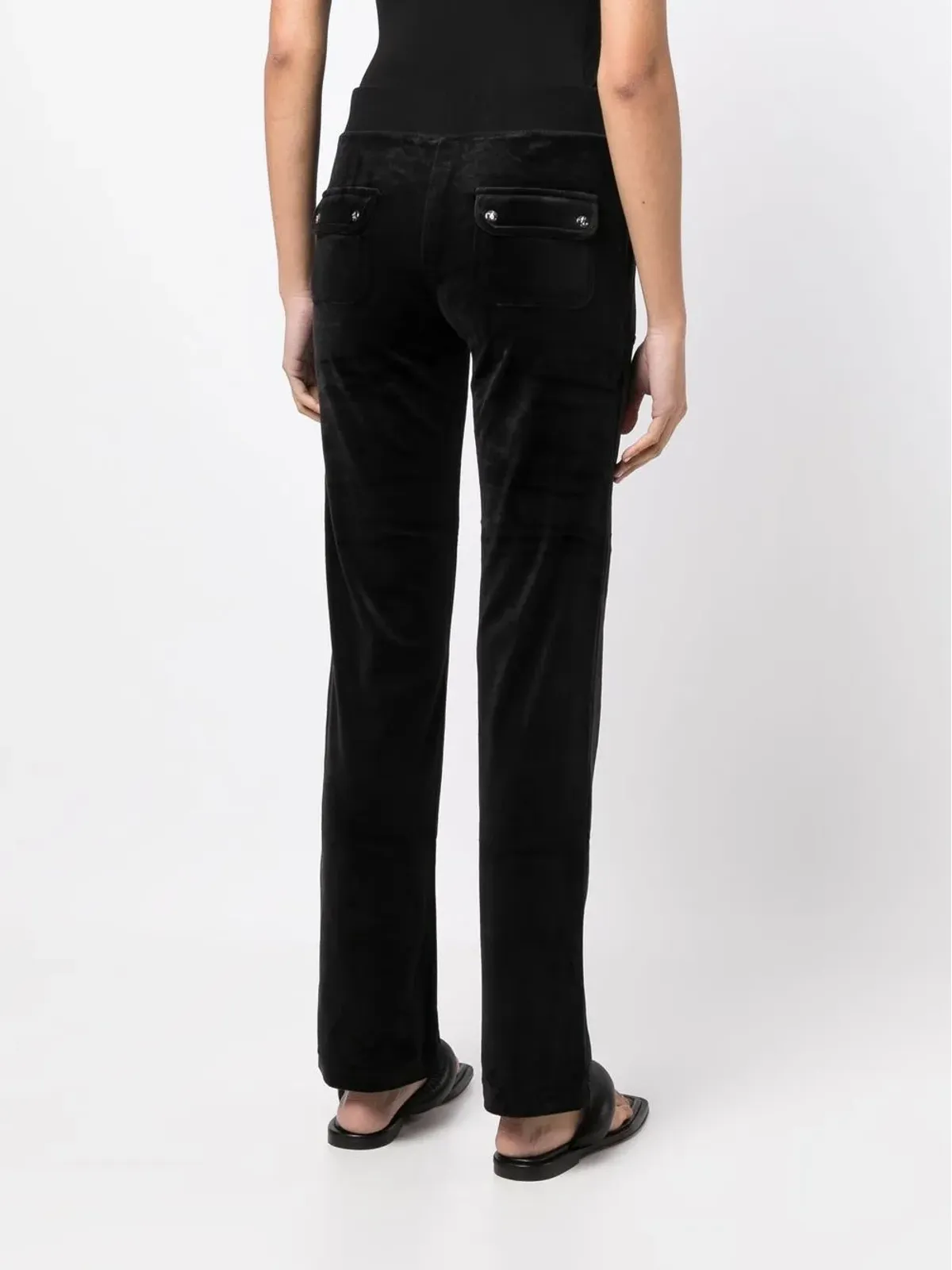 Juicy Couture Del Ray パッチポケット ヴェロア スウェットパンツ - 画像4