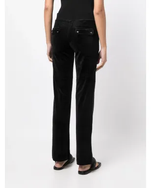 Juicy Couture Del Ray パッチポケット ヴェロア スウェットパンツ - サムネイル4