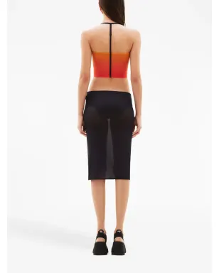 Courrèges チューブシェイプ ミディスカート - サムネイル4