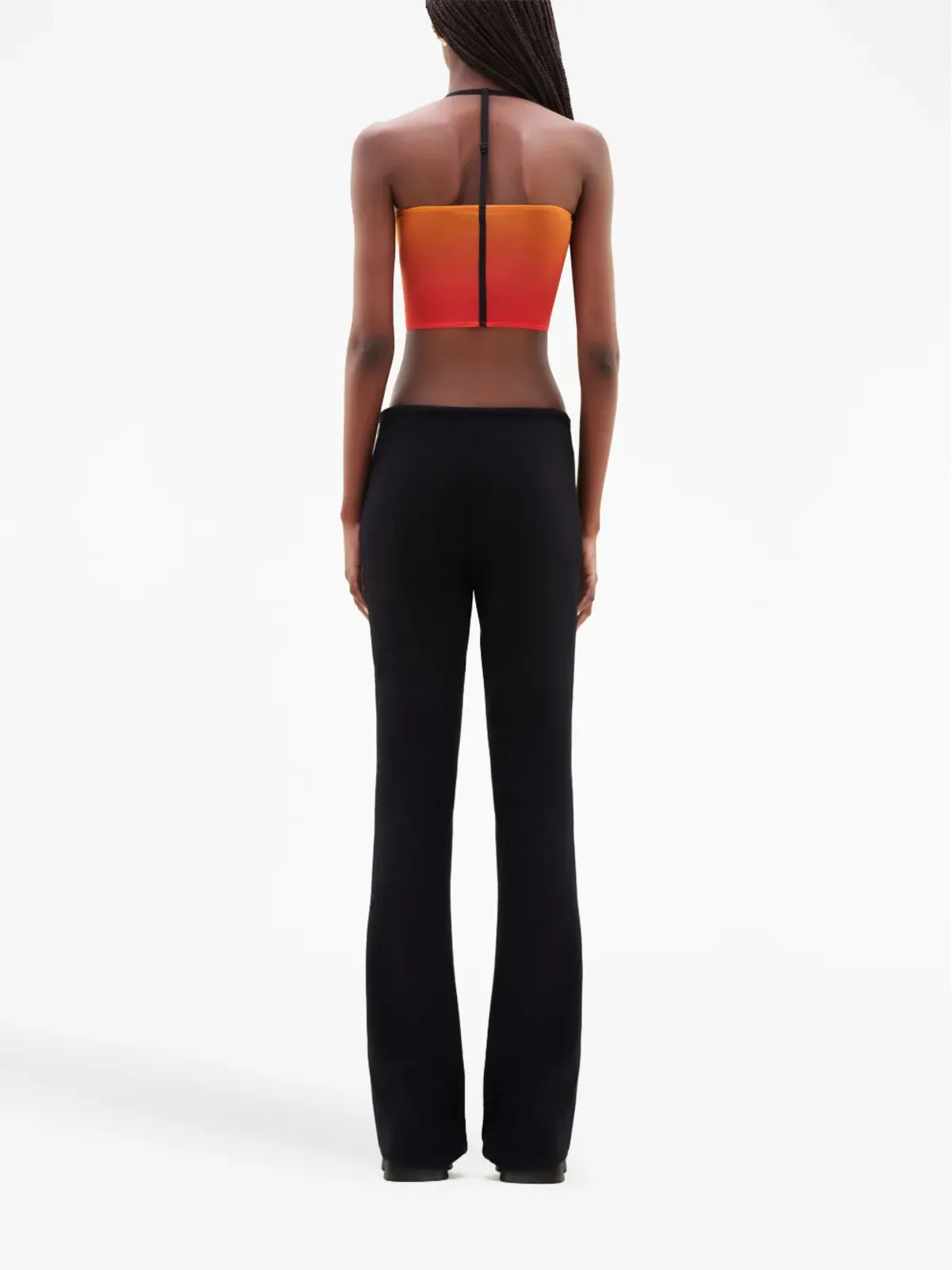 Courrèges グラデーションエフェクト バンドゥトップ - 画像4