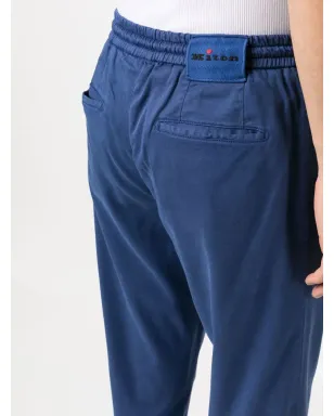 Kiton ロゴパッチ ストレートレッグ チノパンツ - サムネイル5