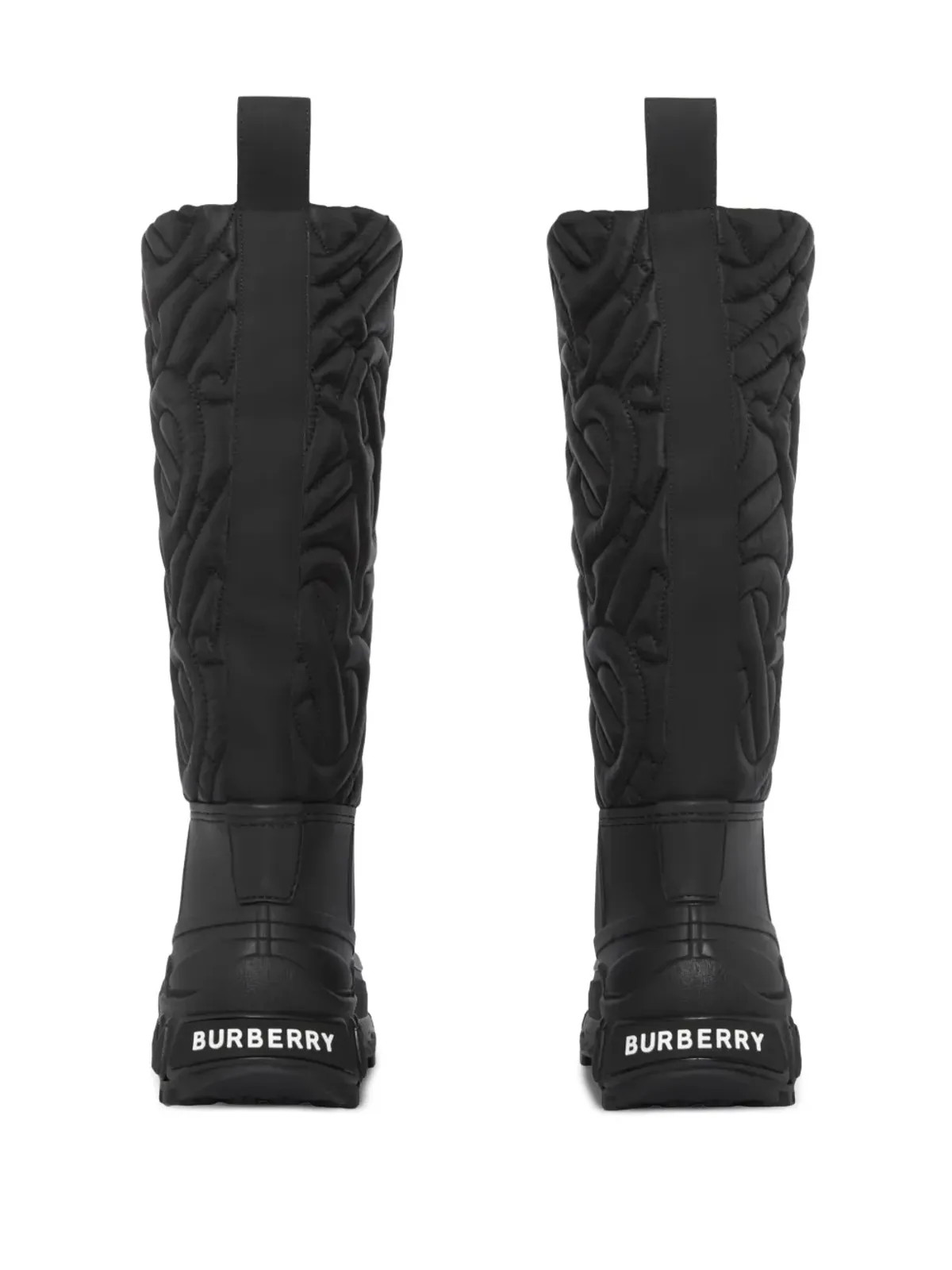 Burberry ロザーフィールド キルテッド レインブーツ - 画像3