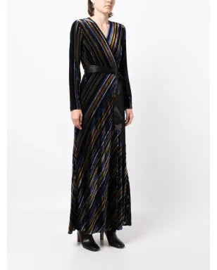 DVF Diane von Furstenberg ジャレット ラップ マキシ ドレス - サムネイル3