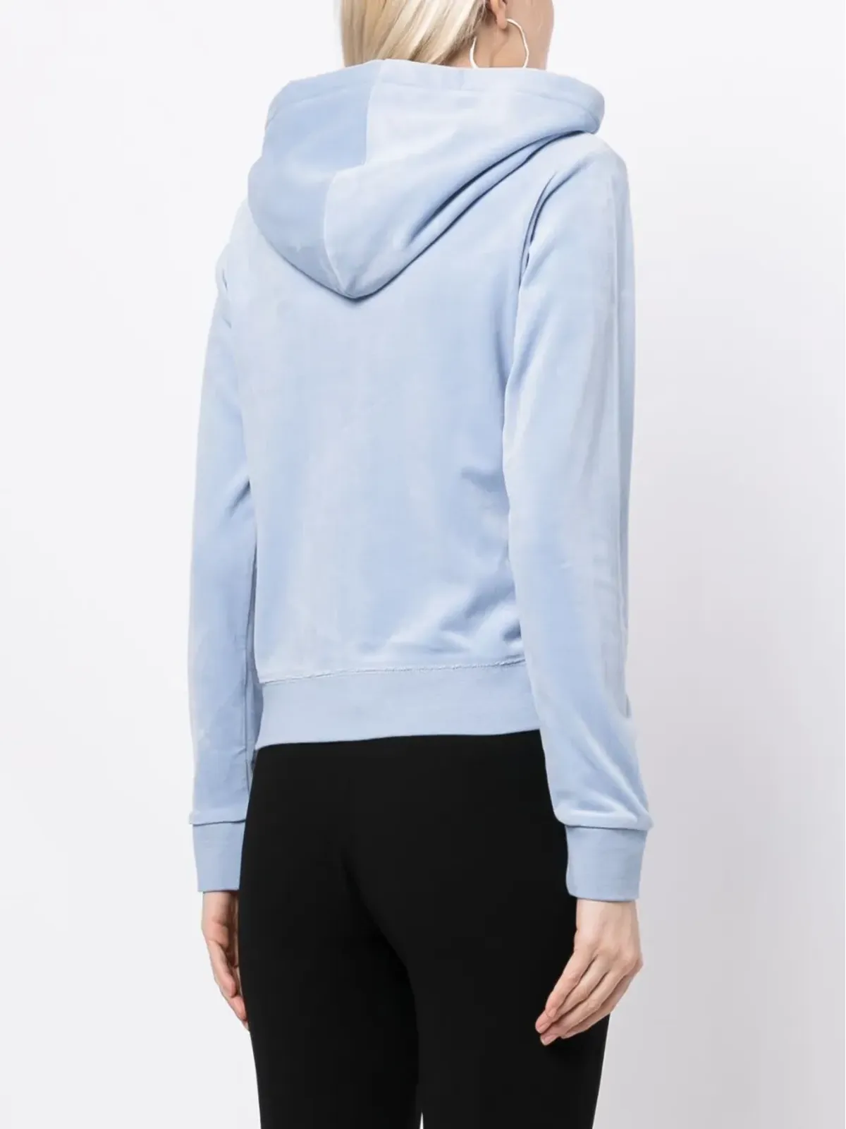 Juicy Couture ロバートソン ベルベット風フード付きパーカー - 画像4