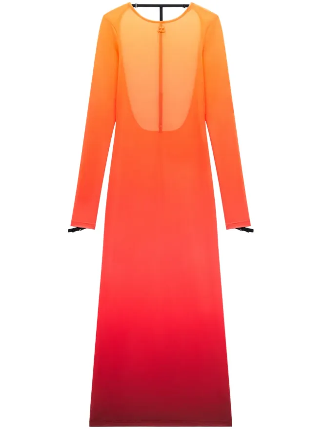 Courrèges Courrèges サンセットグラデーションドレスの商品画像