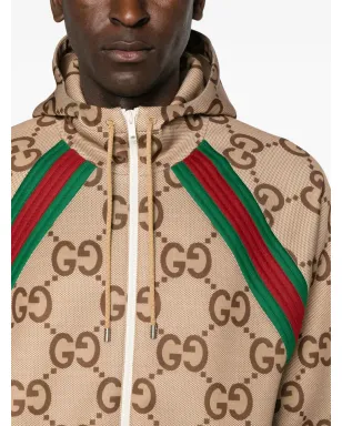 Gucci GG Supremeフード付きジャケット - Brown - サムネイル5