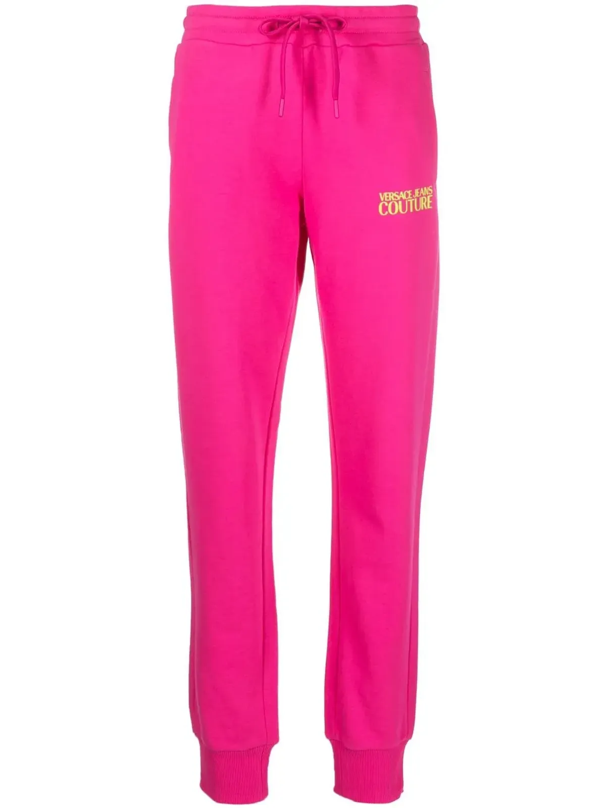 Versace Jeans Couture ロゴプリント コットン トラックパンツ - 画像1