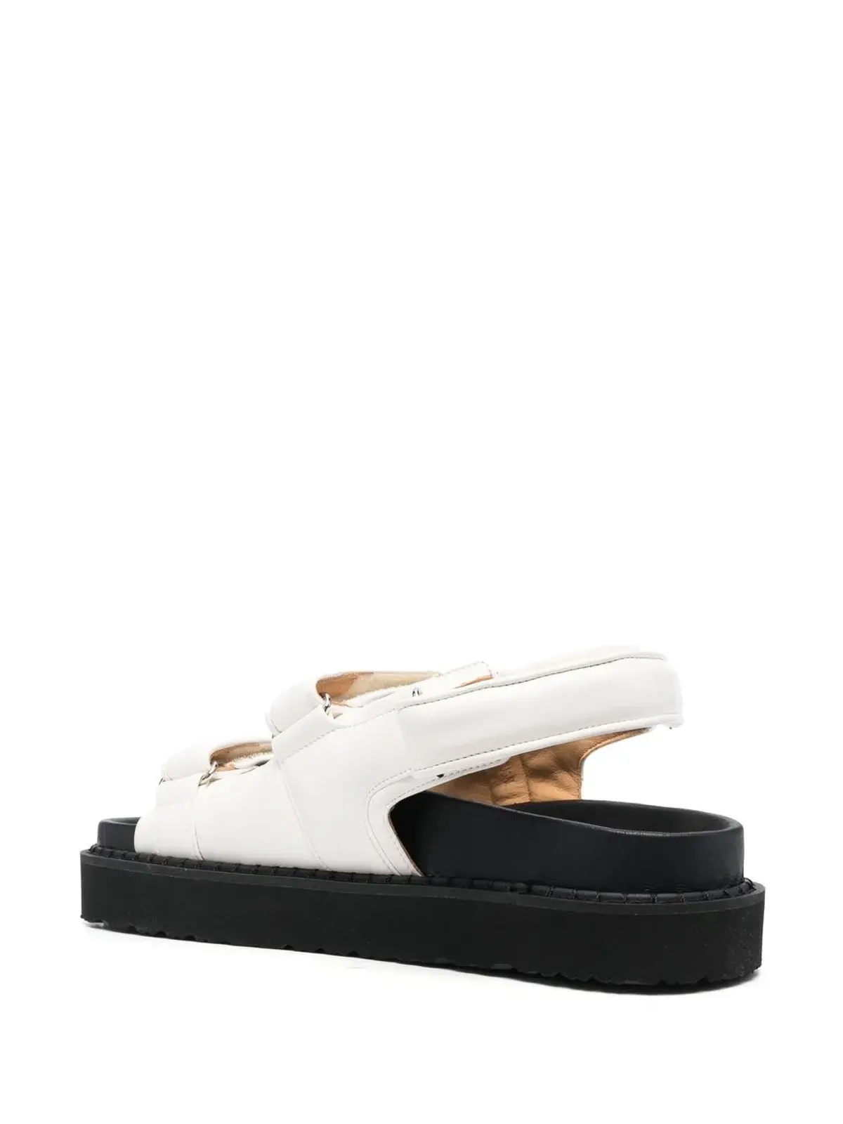 ISABEL MARANT Madee レザーサンダル - White - 画像3