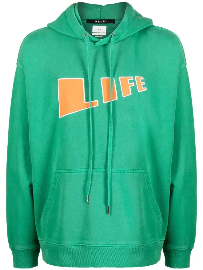 Ksubi Ksubi Life コットン ドローストリングフーディの商品画像