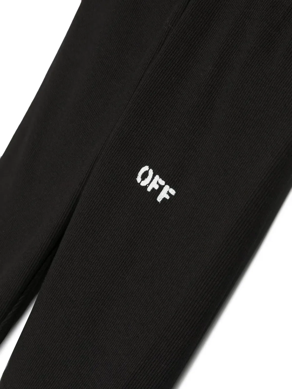 Off-White Kids ロゴプリント コットンショーツ - 画像3