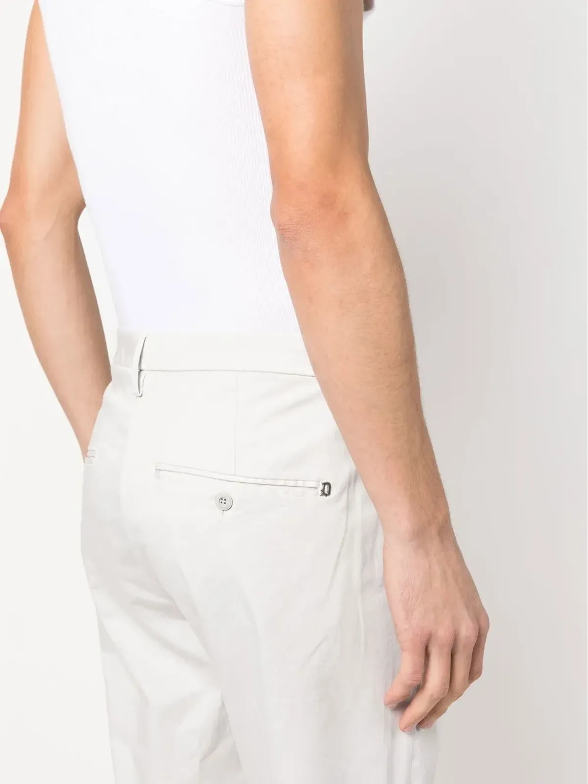 DONDUP ストレートレッグ チノパンツ - 画像5