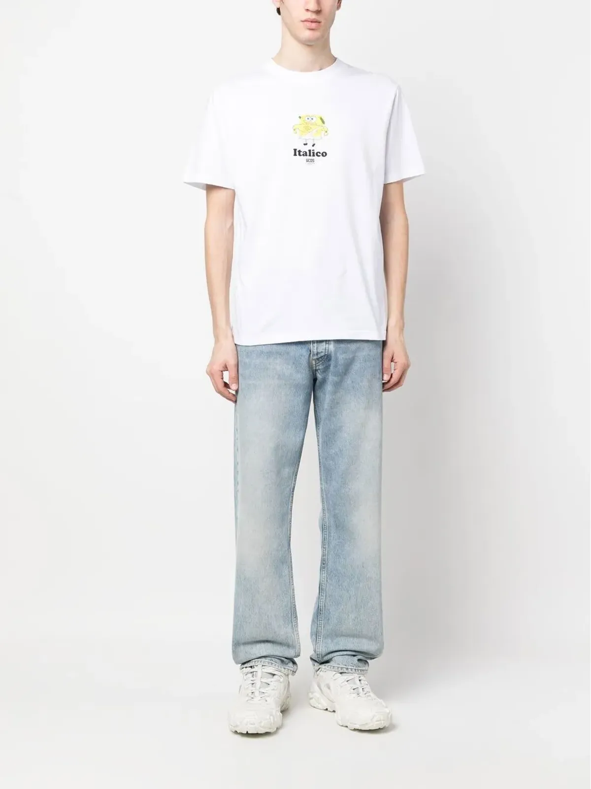 GCDS グラフィックプリントTシャツ - 画像2