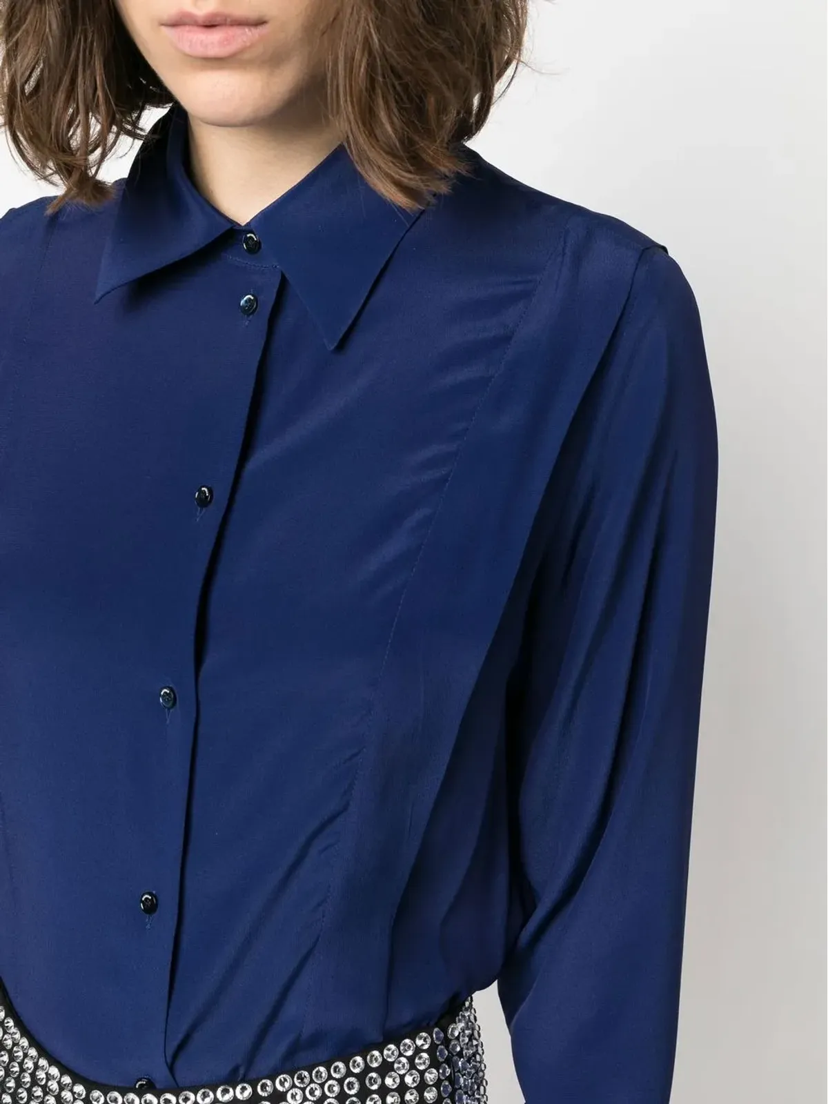 Rochas ボタンアップ長袖シャツ - 画像5