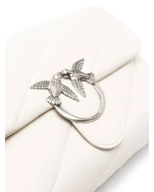 PINKO Love Birdsプレート付きクロスボディバッグ - サムネイル4