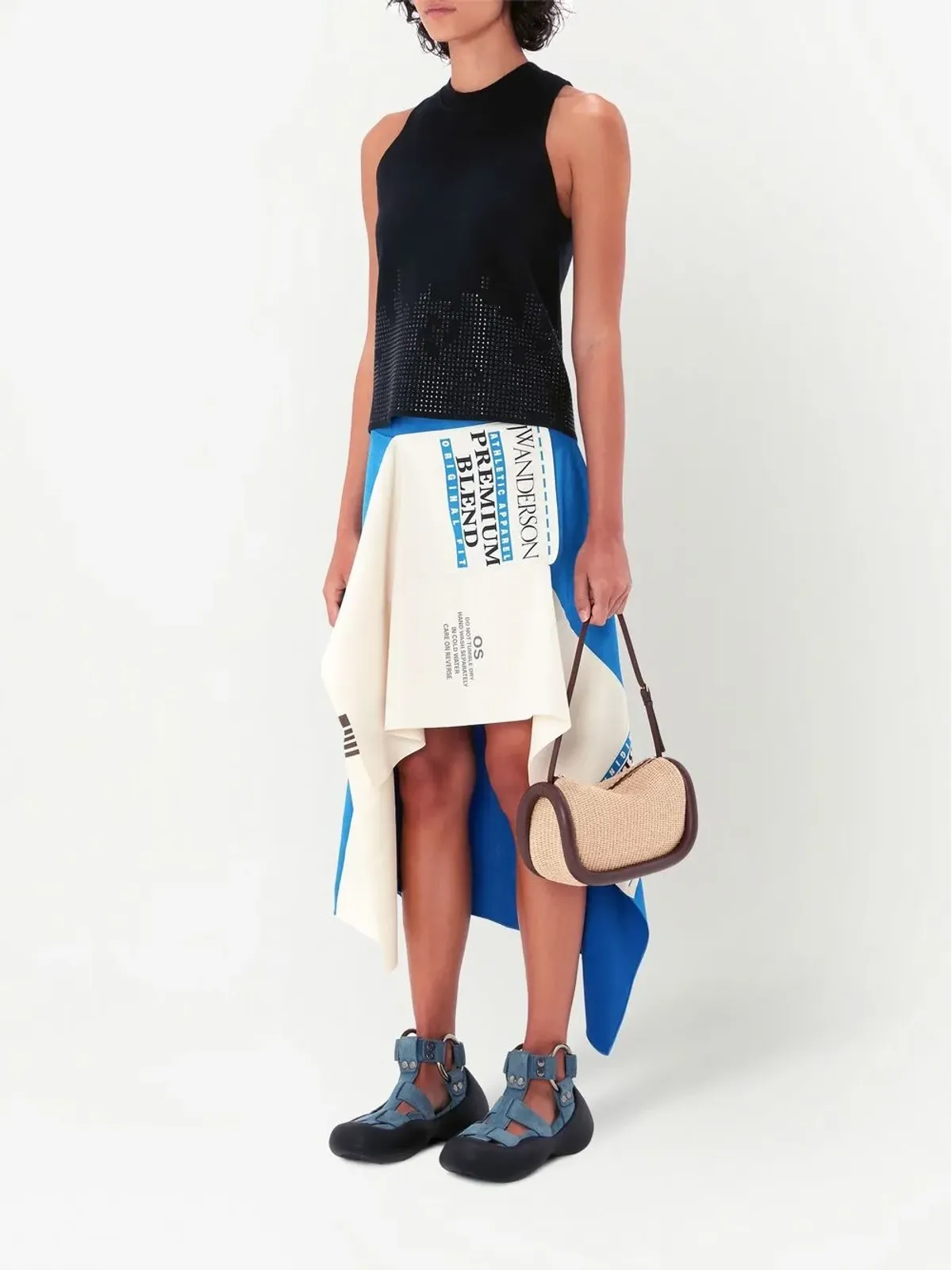 JW Anderson スタッズ付きニットタンクトップ - 画像2