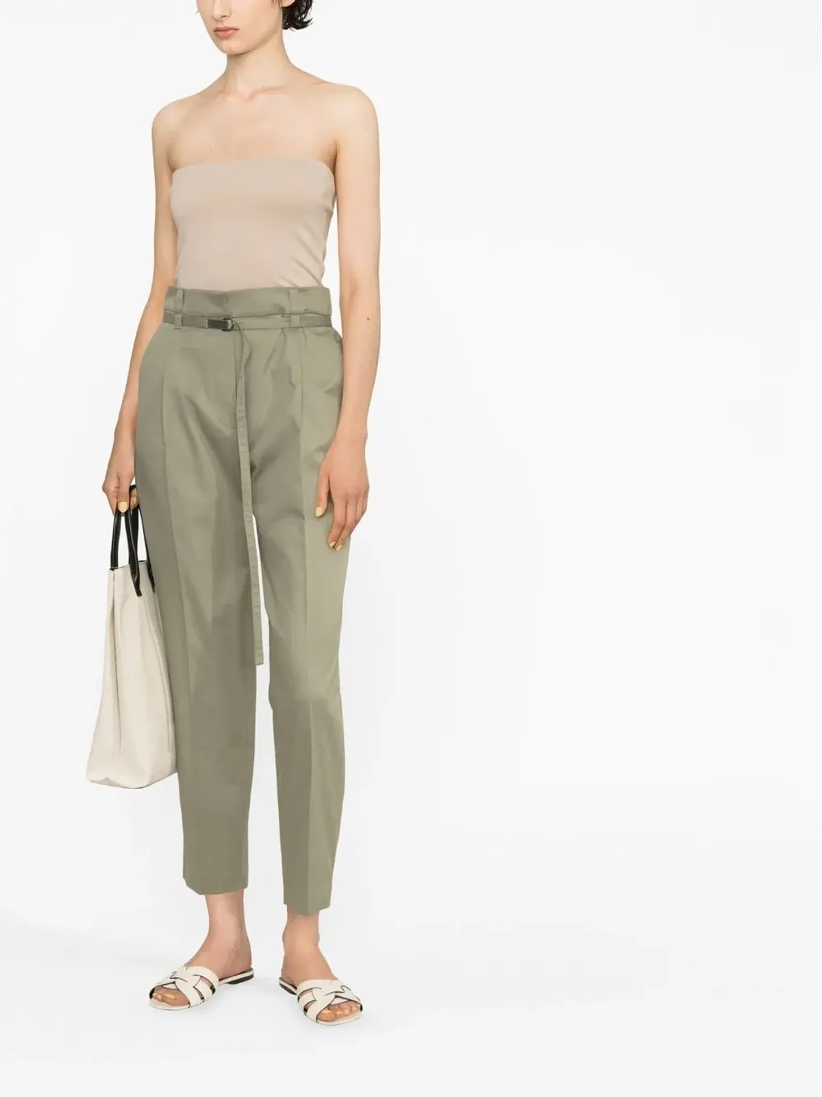 Brunello Cucinelli ストラップレス バンドゥトップ - 画像2