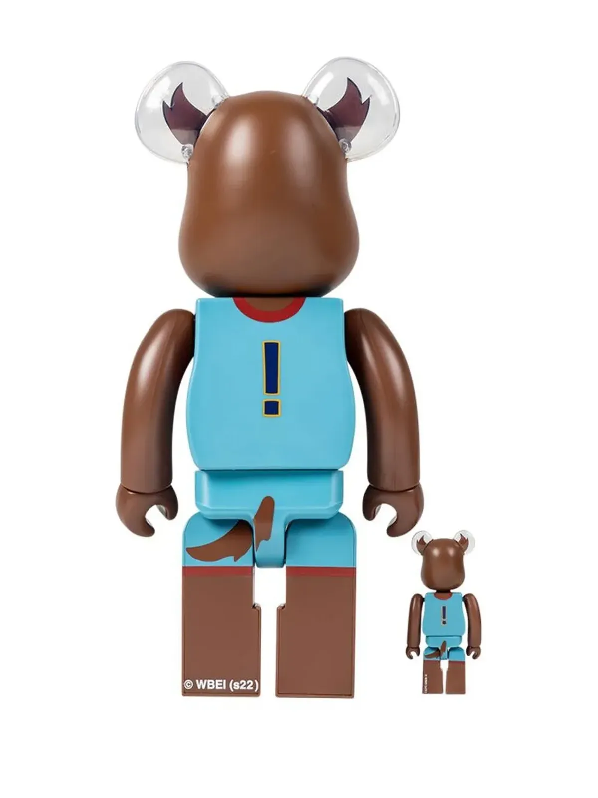 MEDICOM TOY x Space Jam Tasmanian Devil BE@RBRICK フィギュアセット - 画像2