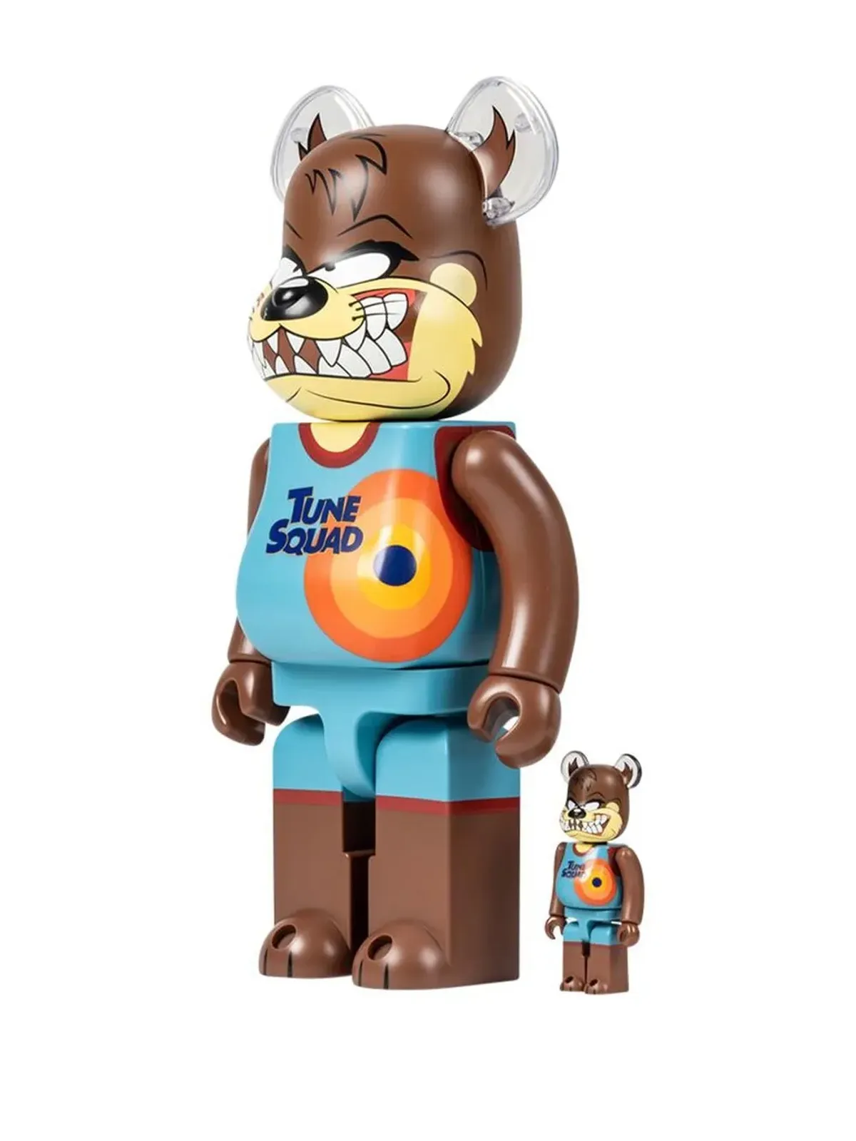 MEDICOM TOY x Space Jam Tasmanian Devil BE@RBRICK フィギュアセット - 画像3