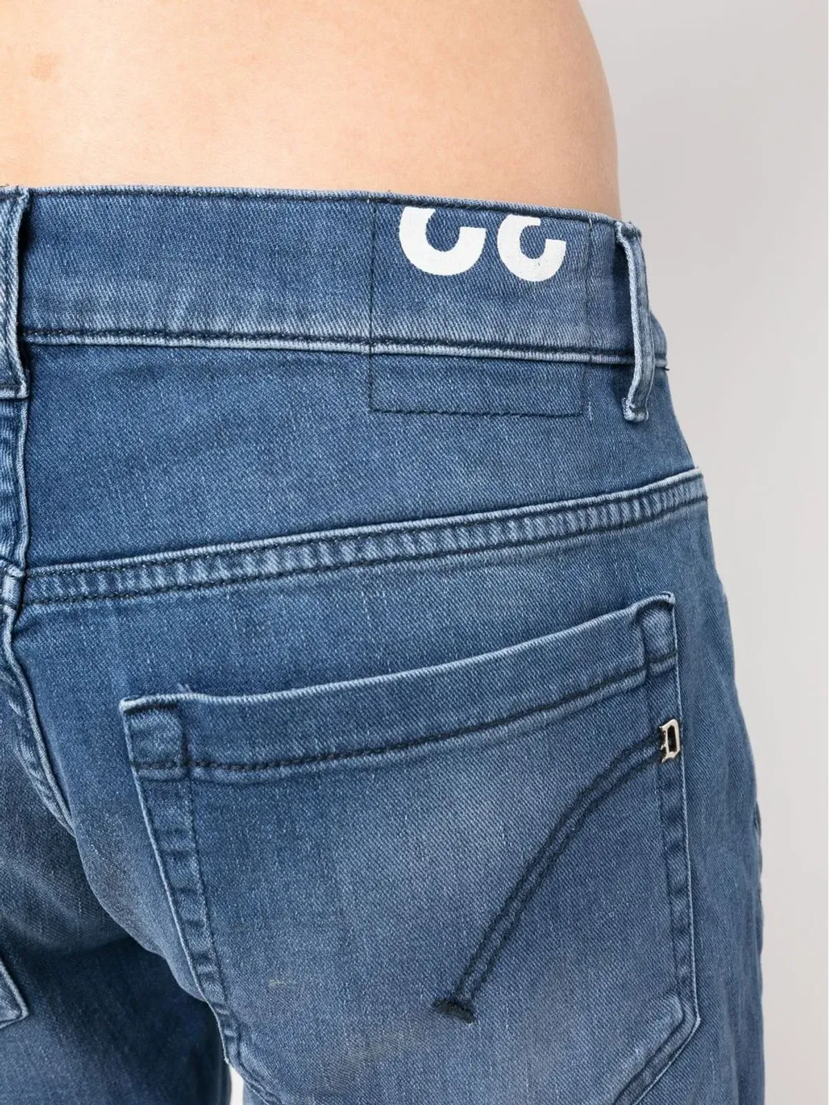 DONDUP ヒゲ加工デニムジーンズ - 画像5