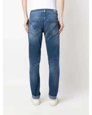 DONDUP ヒゲ加工デニムジーンズ - サムネイル4