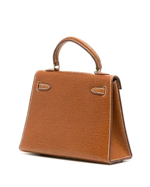 Hermès Pre-Owned ミニ ケリー セリエ ツーウェイ バッグ - Brown - サムネイル3